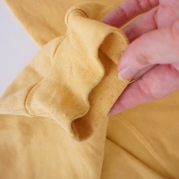 Vintage Day Breeze Yellow Countryside Graphic Cat Flowers Sweatshirt Cabin 2X - Picture 10 of 10